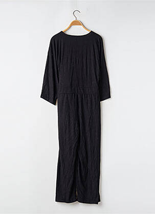Combi-pantalon poches manches longues noir LES LUNES femme