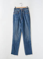 Jeans coupe droite bleu REIKO pour femme seconde vue