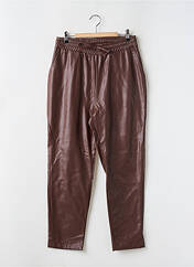 Pantalon droit marron DEFACTO pour femme seconde vue