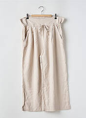 Pantalon large beige ALOHAS pour femme seconde vue