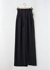 Pantalon large noir BERSHKA pour femme seconde vue