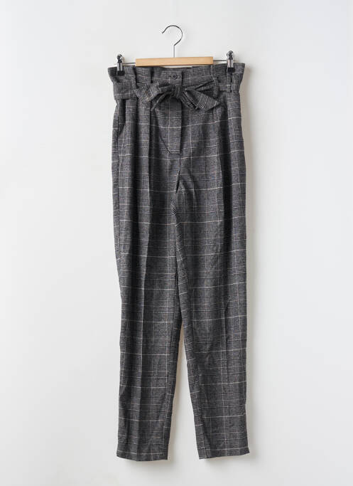 Pantalon droit coupe carotte taille haute gris PROMOD femme
