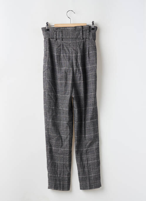 Pantalon droit coupe carotte taille haute gris PROMOD femme