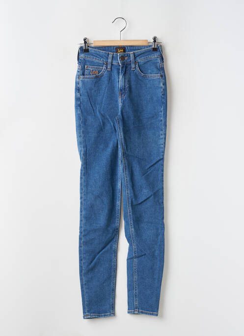 Jeans skinny taille haute taille haute bleu LEE femme