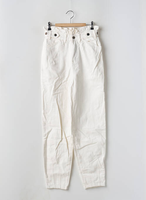 Jean coupe Mom blanc SINEQUANONE pour femme