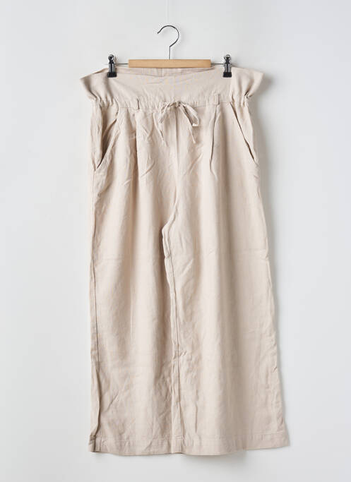 Pantalon large beige ALOHAS pour femme