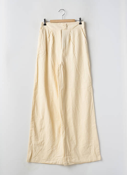 Pantalon large beige NASTY GAL pour femme
