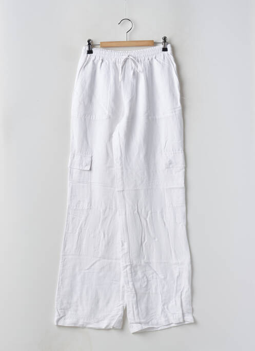 Pantalon large blanc BROWNIE pour femme