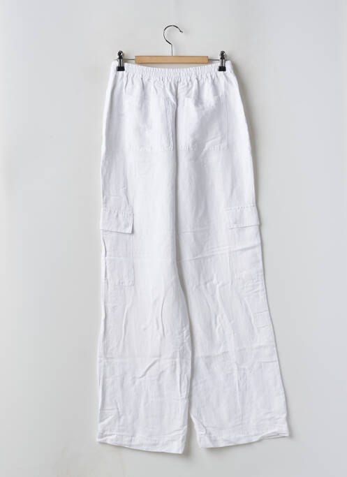 Pantalon large blanc BROWNIE pour femme