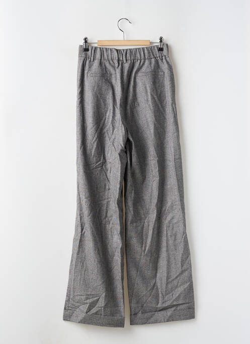 Pantalon large gris LILY SILK pour femme