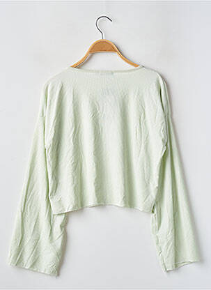 Top stretch manches longues vert NASTY GAL femme