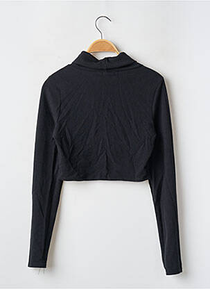 Top stretch manches longues noir NASTY GAL femme