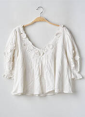 Blouse beige FREE PEOPLE pour femme seconde vue