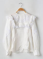 Blouse blanc SANDRO pour femme seconde vue