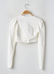 Top blanc BOOHOO pour femme seconde vue