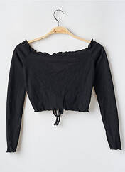 Top noir BOOHOO pour femme seconde vue