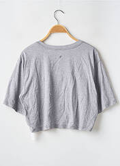 T-shirt gris CRZ YOGA pour femme seconde vue