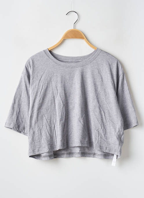T-shirt gris CRZ YOGA pour femme