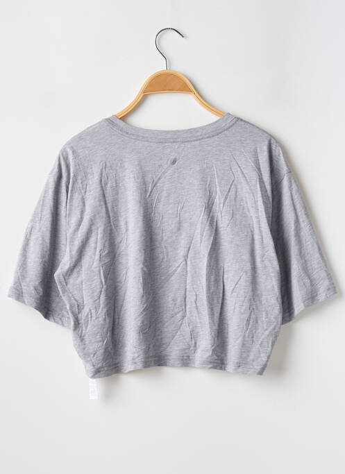 T-shirt gris CRZ YOGA pour femme