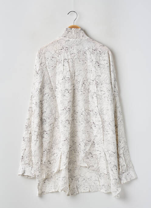 Tunique manches longues blanc FÊTE IMPÉRIALE pour femme