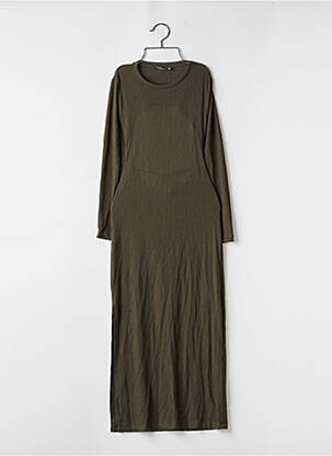 Robe longue manches longues manches longues vert NASTY GAL femme