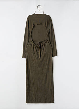 Robe longue manches longues manches longues vert NASTY GAL femme