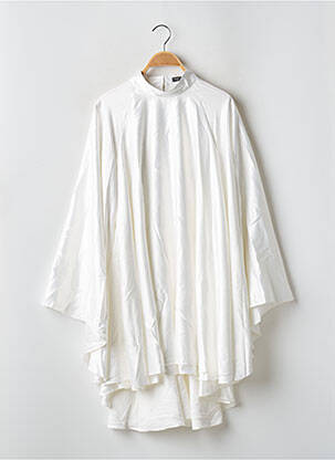 Robe courte manches longues manches longues blanc NASTY GAL femme