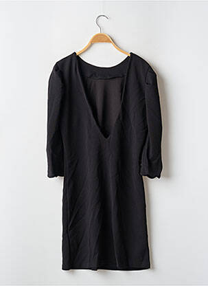 Robe courte manches 3/4 manches 3/4 noir ZOHOHA femme