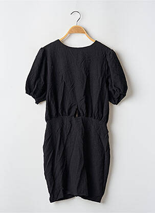 Robe courte manches courtes manches courtes noir NASTY GAL femme
