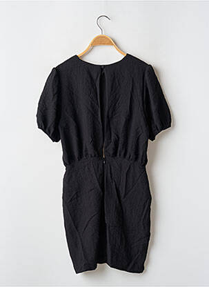 Robe courte manches courtes manches courtes noir NASTY GAL femme