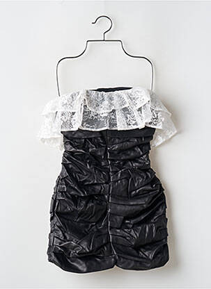 Robe courte sans manche sans manche noir FOR LOVE & LEMONS femme