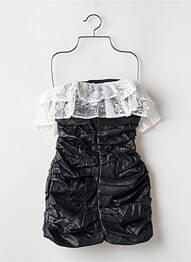 Robe courte sans manche sans manche noir FOR LOVE & LEMONS femme