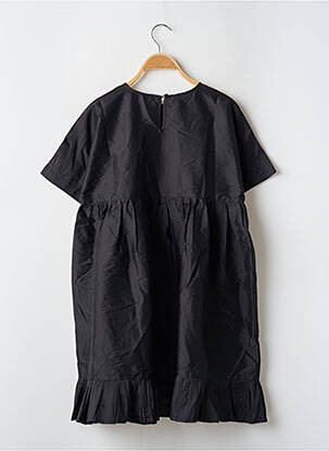 Robe courte manches courtes manches courtes noir BOOHOO femme