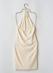 Robe courte beige BOOHOO pour femme seconde vue