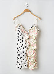 Robe courte beige FOR LOVE & LEMONS pour femme seconde vue