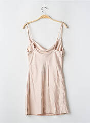 Robe courte beige NASTY GAL pour femme seconde vue