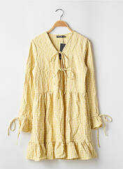 Robe courte jaune NASTY GAL pour femme seconde vue