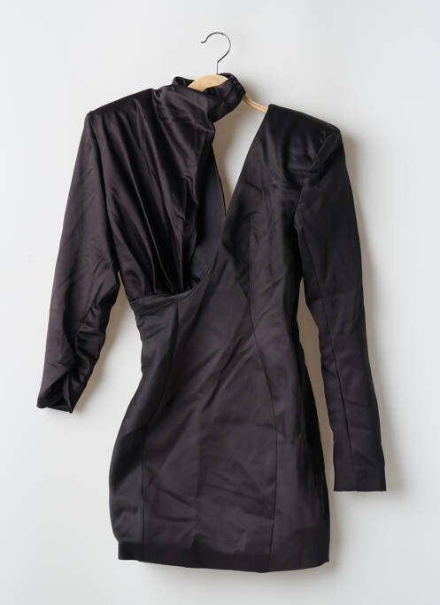 Robe courte manches longues manches longues noir HOUSE OF CB LONDON femme