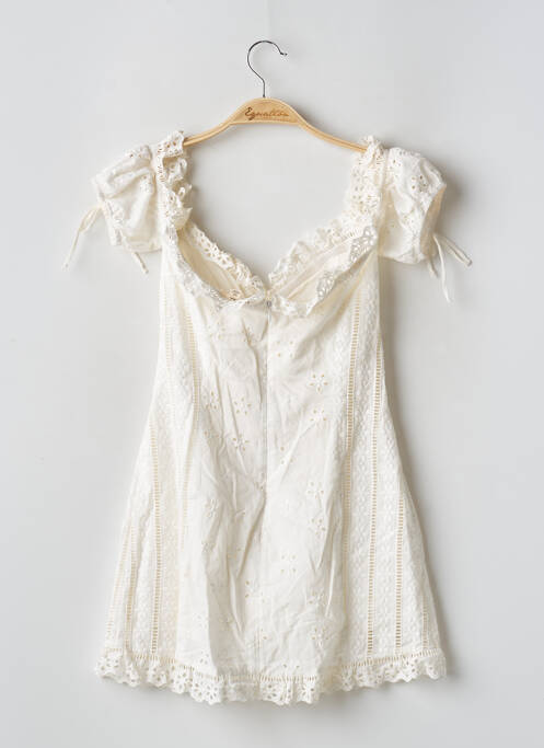 Robe courte beige FOR LOVE & LEMONS pour femme