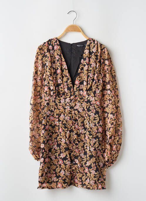 Robe courte beige NASTY GAL pour femme