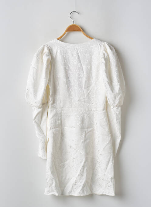 Robe courte blanc LOAVIES pour femme