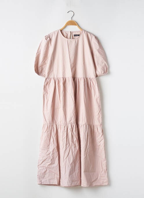 Robe longue rose BOOHOO pour femme