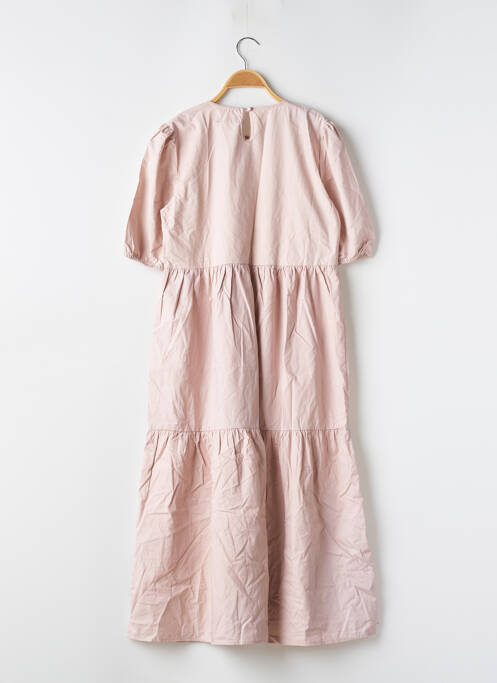 Robe longue rose BOOHOO pour femme