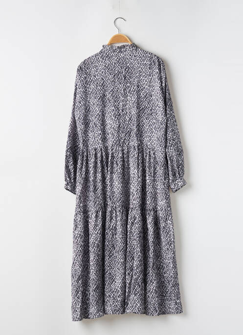 Robe mi-longue noir LILI SIDONIO pour femme