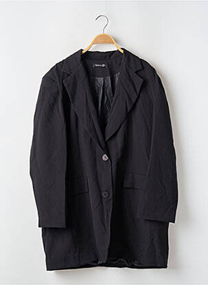 Blazer fausses poches noir BOOHOO femme