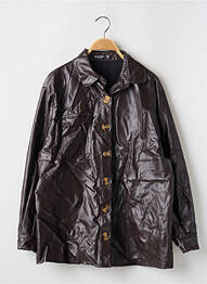 Veste casual coupe droite marron NASTY GAL femme