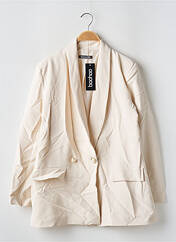 Blazer beige BOOHOO pour femme seconde vue