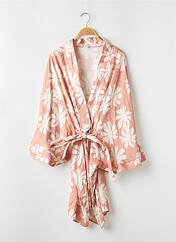 Déshabillé rose NOO pour femme seconde vue