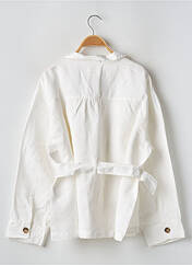 Veste casual blanc REIKO pour femme seconde vue
