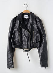 Veste simili cuir noir COPPEROSE pour femme seconde vue